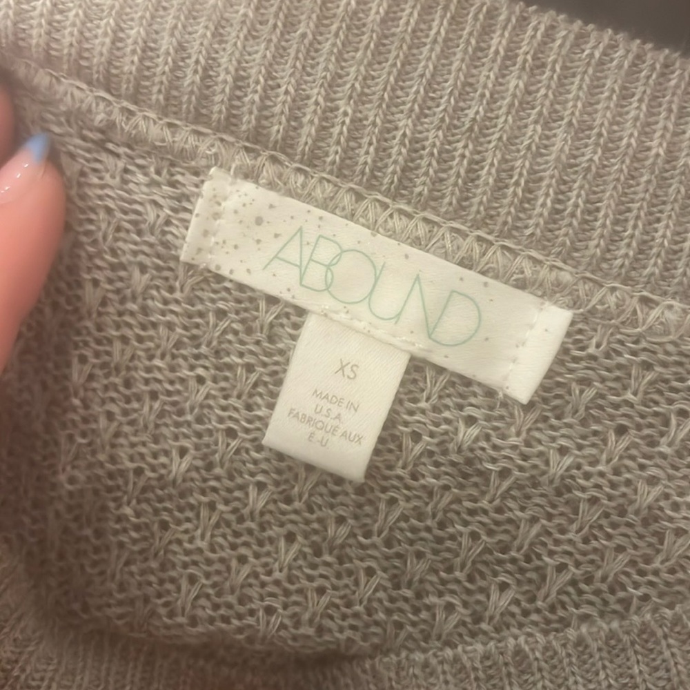 Grey Sweater Lightly Used